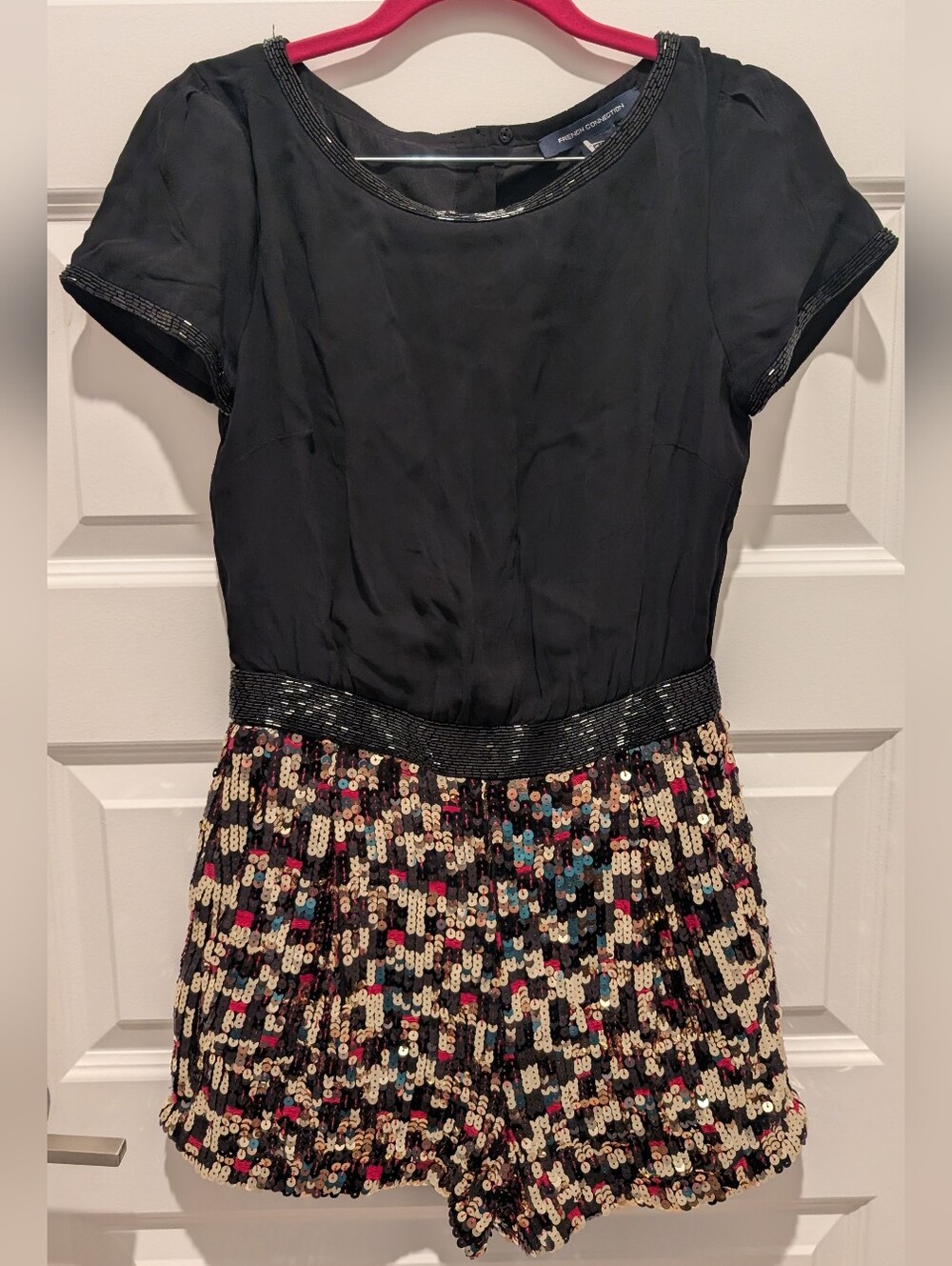 French Connection  Sequin Jumpsuit
